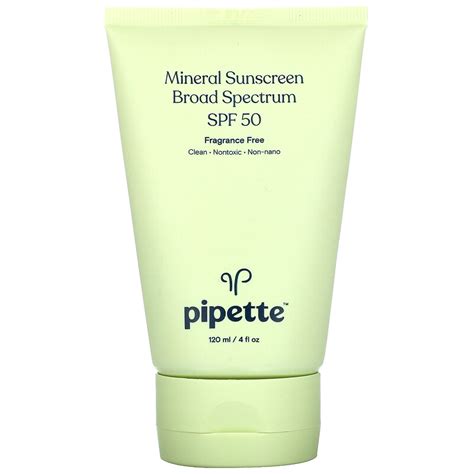 is pipette mineral sunscreen water resistant|baby sunscreen spf 50.